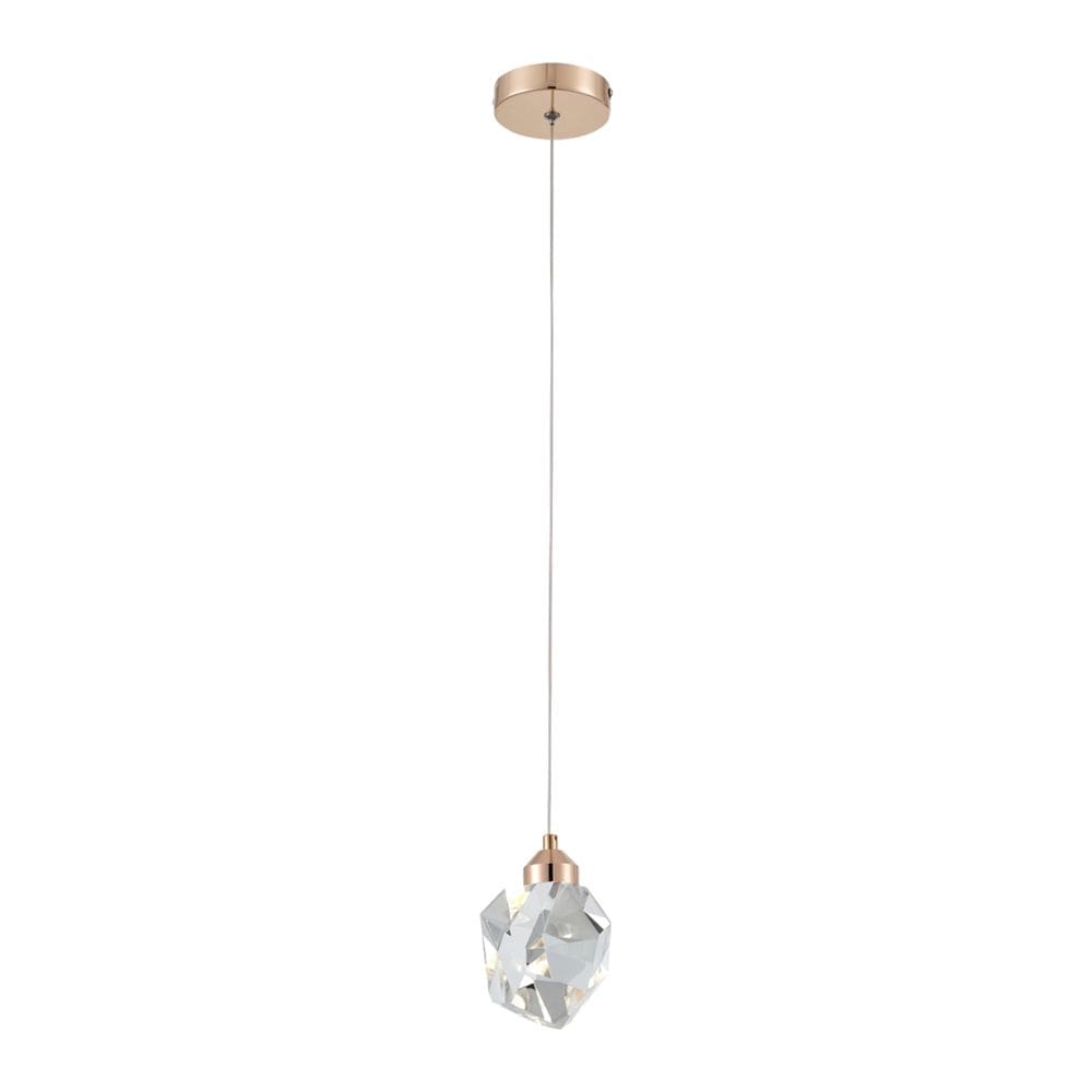 Lustre Pendente Astraled Celeste PT-9120 Dourado Brilho Led Bivolt
