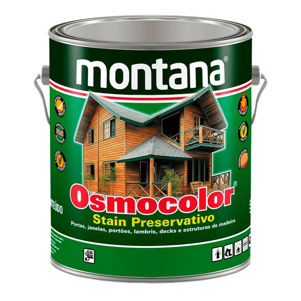Tinta Stain Osmocolor Imbuia 900ml Acabamento Natural Duravel