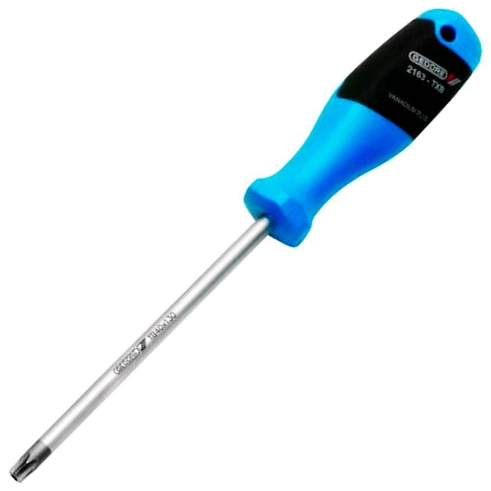 Chave GTX Hexalobular T25 com Guia e Cabo - GEDORE