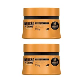 Mascara Haskell Infusao De Oleos 300G - Kit Com 2Un