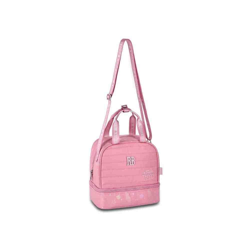 Lancheira Térmica Escolar Rosa Clio Rebecca Bonbon Rb24590R