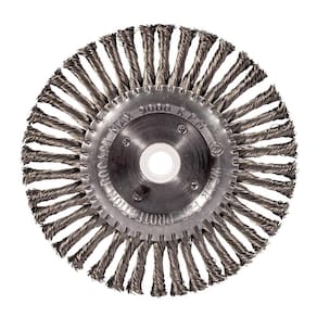 Escova Circular De Aço Trançado 6``X1/4`` 319,0026 Rocast