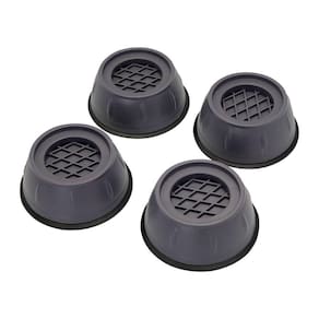 Kit 4 Pés Bases Protetora Multiuso Máquina Lavar Anti