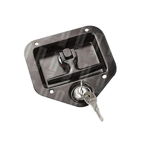 Maçaneta Externa Puxador Com Chave Baús Trailer Motorhome [F103]