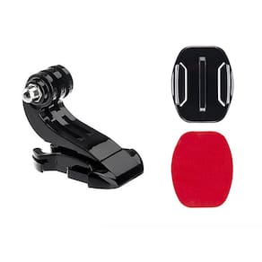 Suporte Para Capacete Com Adesivo 3m Para Câmeras compactas