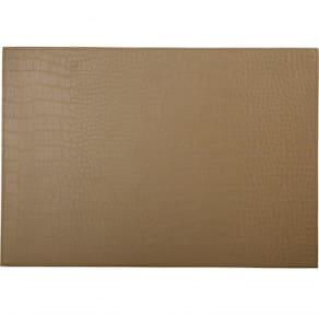 Jogo Americano Alligator 1 Peça Em Couro 43x30cm Maxwell & Williams Marrom