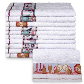 Kit 100 Panos De Prato Atoalhado Premium - Central Toalhas