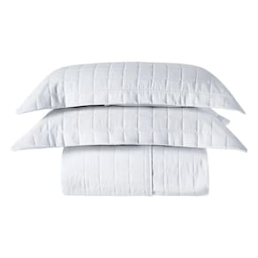 Cobre Leito King Basic 300 Fios 7 Peças - Branco Ethnic