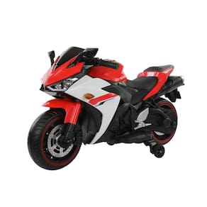 Mini Moto Elétrica Vermelha Infantil 12V Importway Esportiva