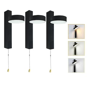 3 Arandela Com Interruptor Cordinha Led Foco Movel Bet22