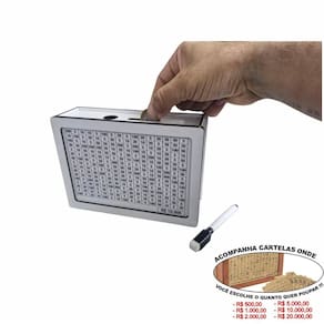 Cofre Guardar Dinheiro Woodbox Japones Kakebo Desafio Branco
