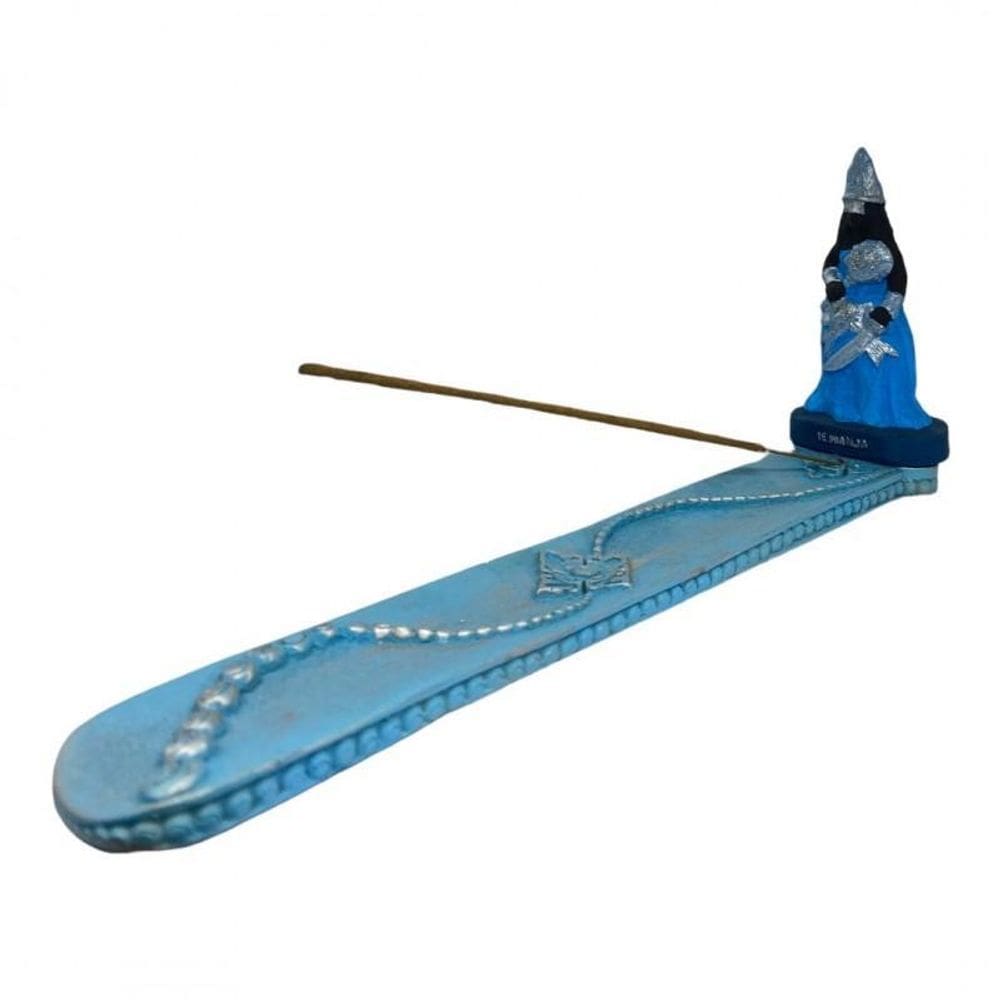Incensário Régua Orixá Em Resina 24 Cm - Escolha A Cor