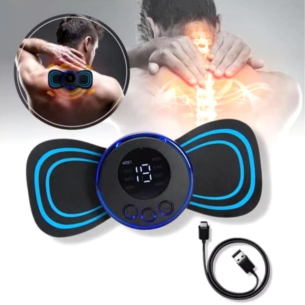 Massageador Portátil Recarregável Dores Musculares E