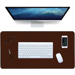 Tapete Notebook 140X40 Deskpad Mesa Escritório+Apoio Copo