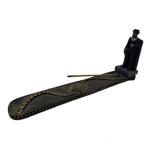 Incensário Régua Orixá Em Resina 24 Cm - Escolha A Cor