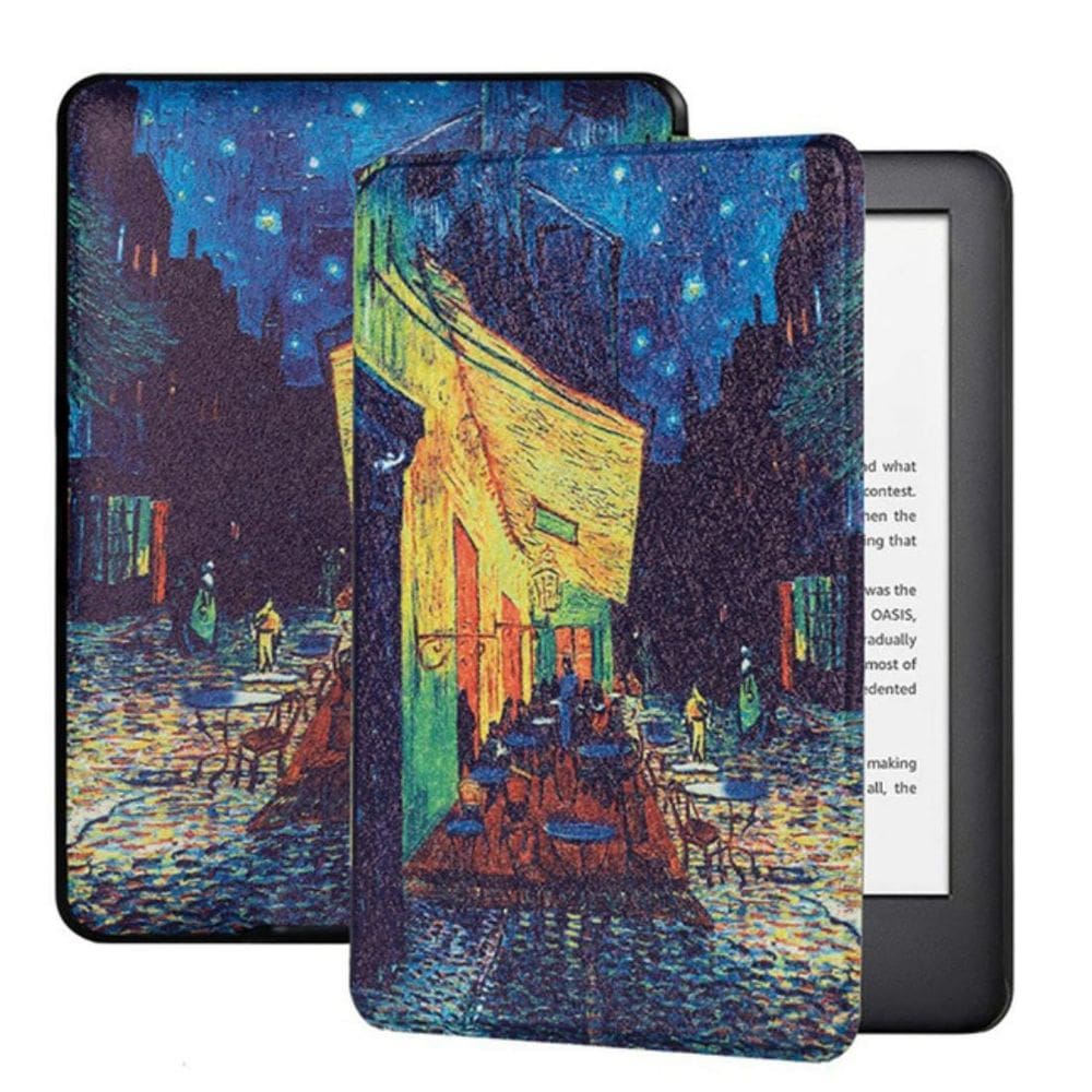 Capinha Premium Estampada Para Kindle 12 Básico 6.0 Rs23Cv