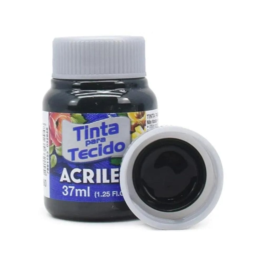 Tinta P/ Tecido De Alto  Qualidade 37Ml Cor Vibrante Acrilex