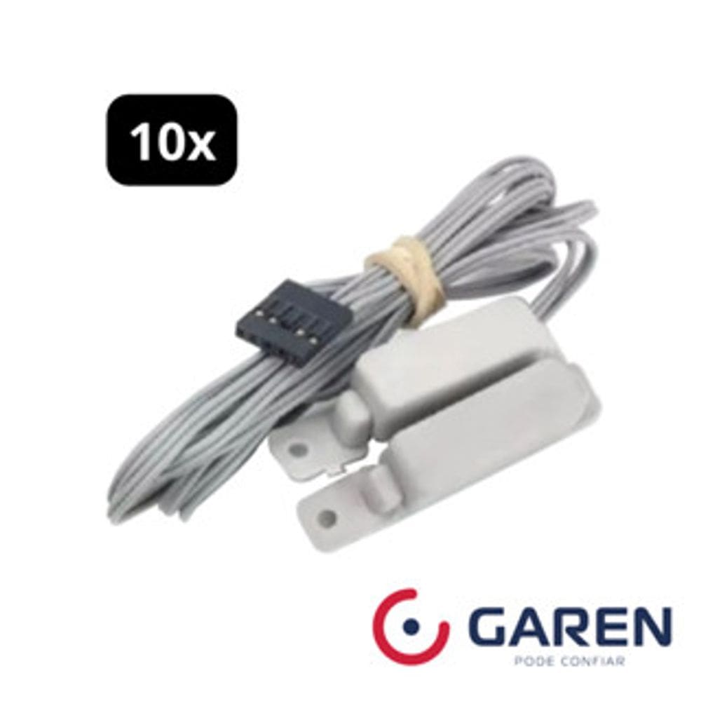 Kit 10x Sensor Fim De Curso Basculante 5 Vias 1,60m para Motor Portão Automático Garen