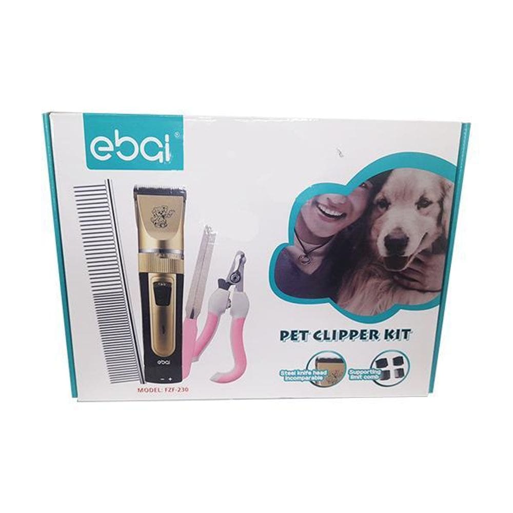 Máquina De Tosa Para Cães Com Pente Lixa E Cortador De Unhas