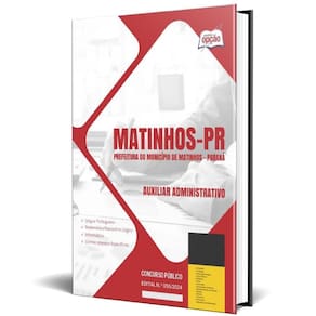 Apostila Prefeitura Matinhos Pr 2024 Auxiliar Administrativo