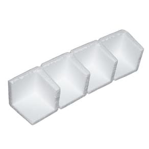 Cantoneira Proteção Isopor Quadrado 8x8cm 30 Unidades EPS