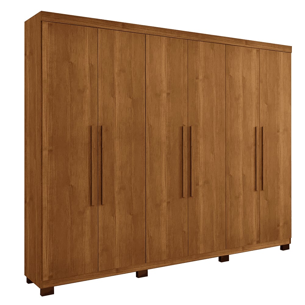 Guarda Roupa 6 portas 4 gavetas New Master Benetil