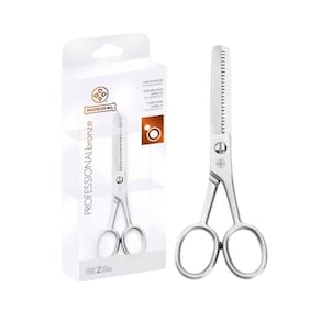 Tesoura Cabelo Fio Desbaste Profissional BC Bronze 345-5