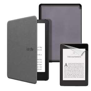 Capinha Couro Premium Para Kindle 12 Rs23Cv 6.0 + Película