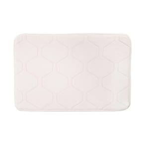 Tapete De Banheiro Touch 01 Branco 0,60x0,80m - Edantex