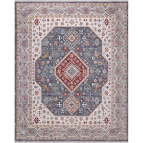 Tapete Para Sala Coliseo 06 Cinza 1,00x1,50m - Edantex