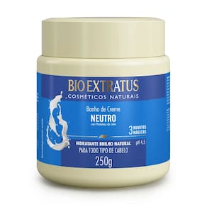 Banho de Creme Bio Extratus Proteínas do Leite 250g