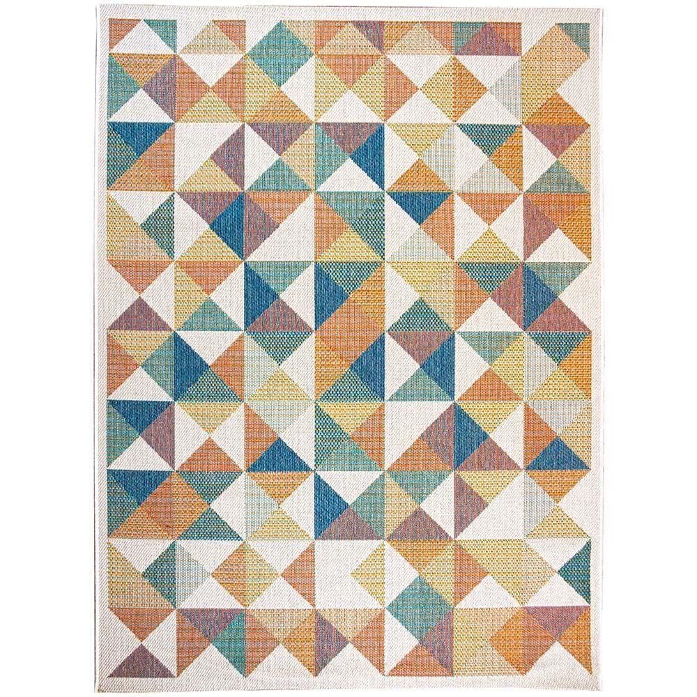 Tapete Sisal Aurora 04 Colorido 1,40x2,00m - Edantex