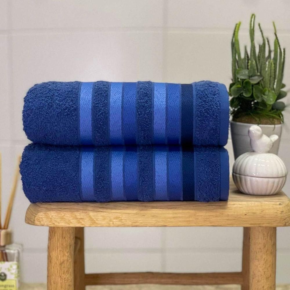 Toalha Banhão Gigante Premier 75x150 Azul Marinho
