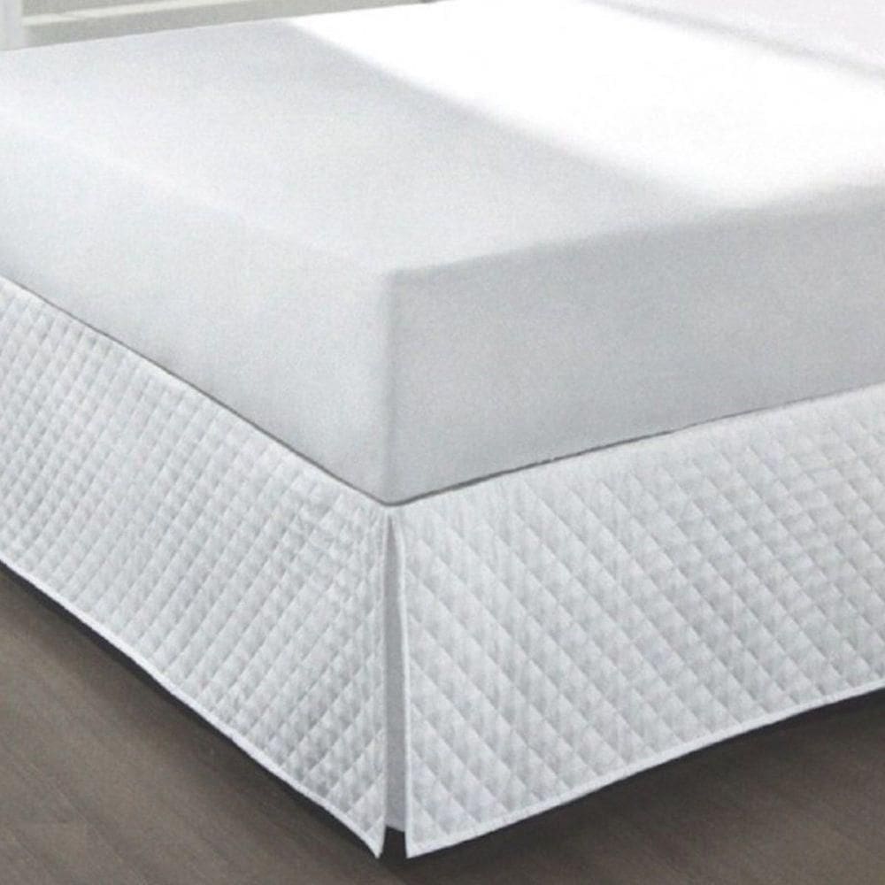 Saia Box Matelassada Queen 1,58m X 1,98m X 38cm