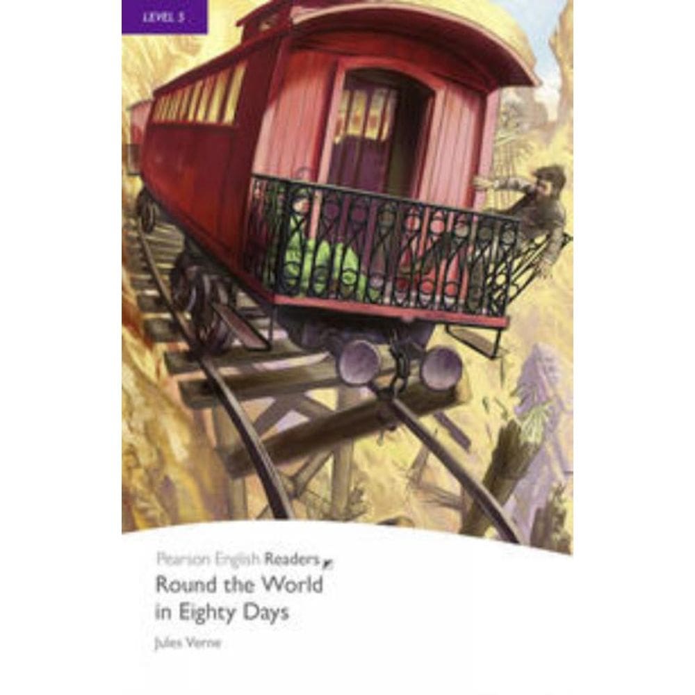 Level 5: Round the World in Eighty Days Book and MP3 Pack