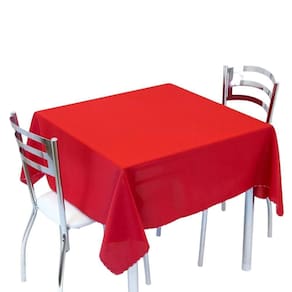 Kit 10 Toalhas De Mesa 4 Lugares 1,40x1,40 Oxford Verde