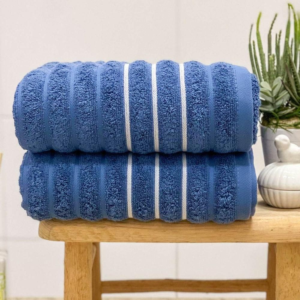 Toalha Banhão Wave 80x150 Azul