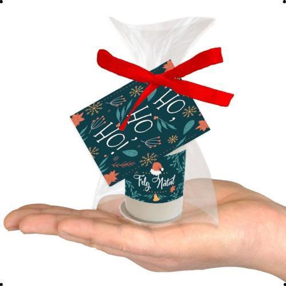20 Kit Lembrancinha Natal Mini Loção Nalinos Presente