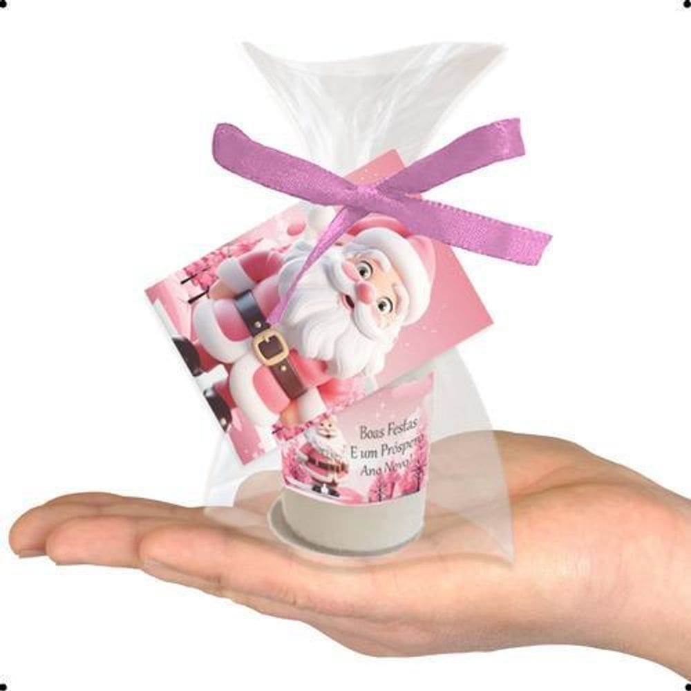 10 Kit Lembrancinha Natal Mini Hidratante Nalinos Presente