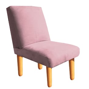 Poltrona Infantil Cadeira Sofá Mini Assento Para Crianças Magali Rosa