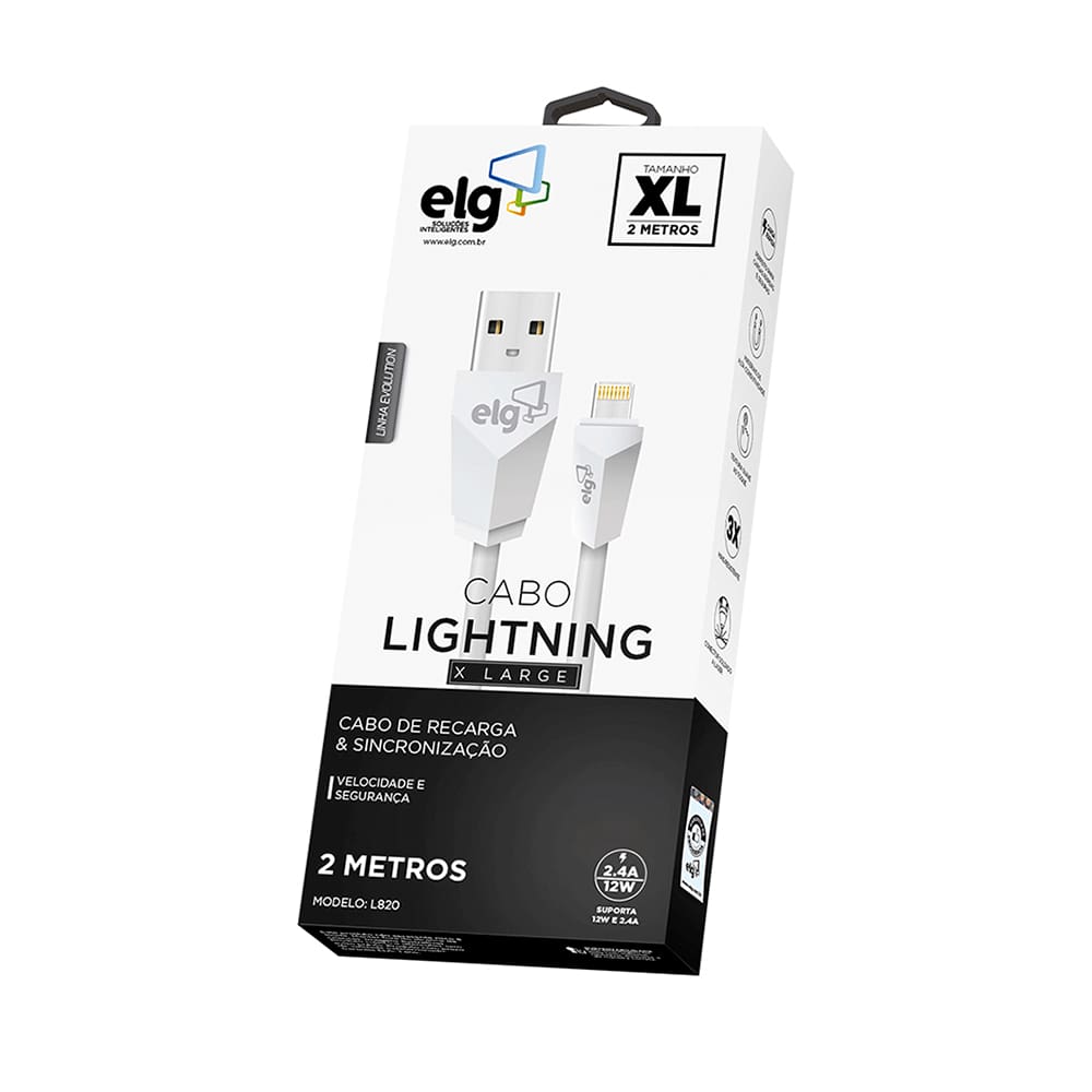 Cabo ELG Lightning L820 2 metros