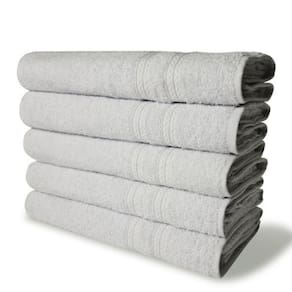 Kit Com 6 Toalhas Banho 430g/m² Grande Grossa 80x150cm Itália Soft Branco