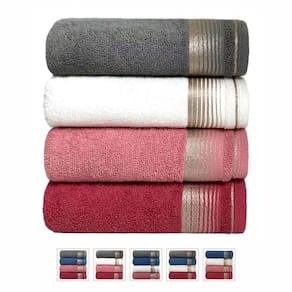 Kit 4 Toalhas De Rosto Sublime 45x80cm - Central Toalhas - Kit 2