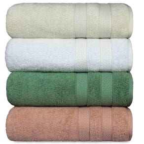 Kit 4 Toalha De Banho Fio Penteado Extra Macia - Comfort - Kit 4