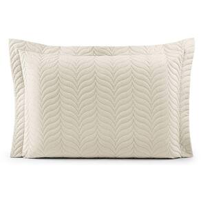 Porta Travesseiro Avulso 70cm X 50cm Com Debrum 1 Peça Paris Matelado 100% Algodão Percal 150 Fios Cor:palha