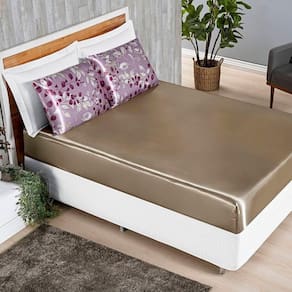 Jogo De Cama Alya Queen 03 Peças Rosa Esplendor