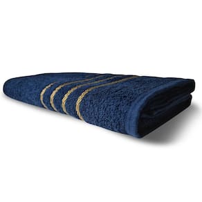 Toalha Para Lavabo Montreal Beka 330 G/m² 45x70 Cm Azul Escuro