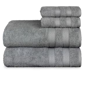Jogo De Toalhas Fio Penteado Macia 4 Banho E 4 Rosto Comfort