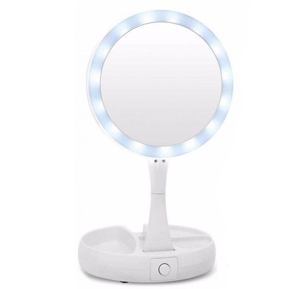 Espelho Portátil com LED - My Fold Away Mirror