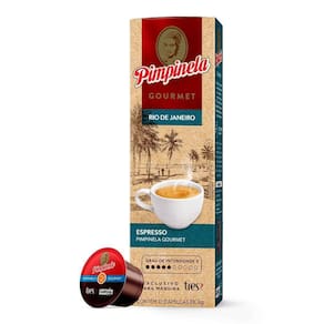 Cápsulas Café Gourmet Pimpinela Rio De Janeiro Três 10Un